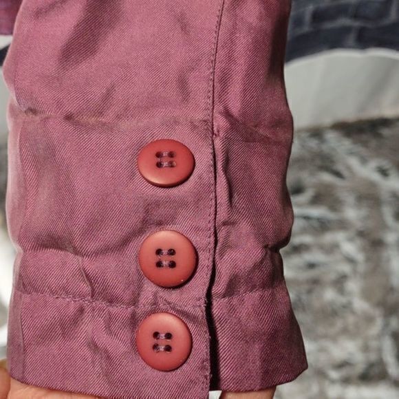 Vintage Diane Gilman Silk Wrap‎ Blouse Sz M - Picture 7 of 9